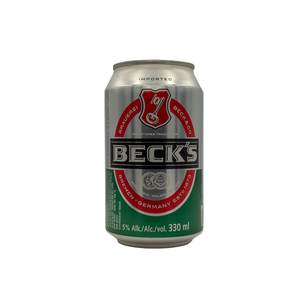 BECK'S LAGER BEER (CAN) - 330ML