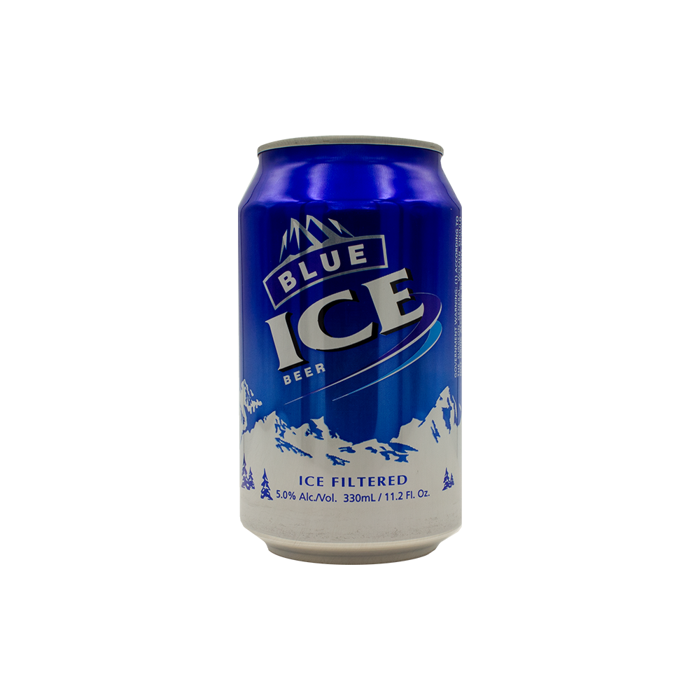 BLUE ICE BEER (CAN) - 330ML