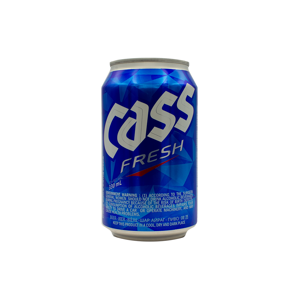 CASS FRESH BEER (CAN) - 330ML