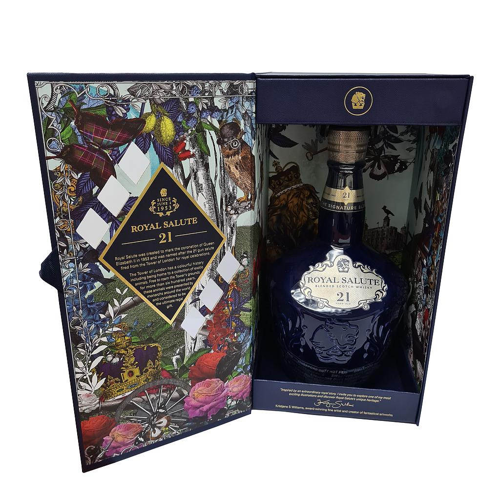 CHIVAS ROYAL SALUTE 21 YRS BLENDED SCOTCH WHISKY (LTR)