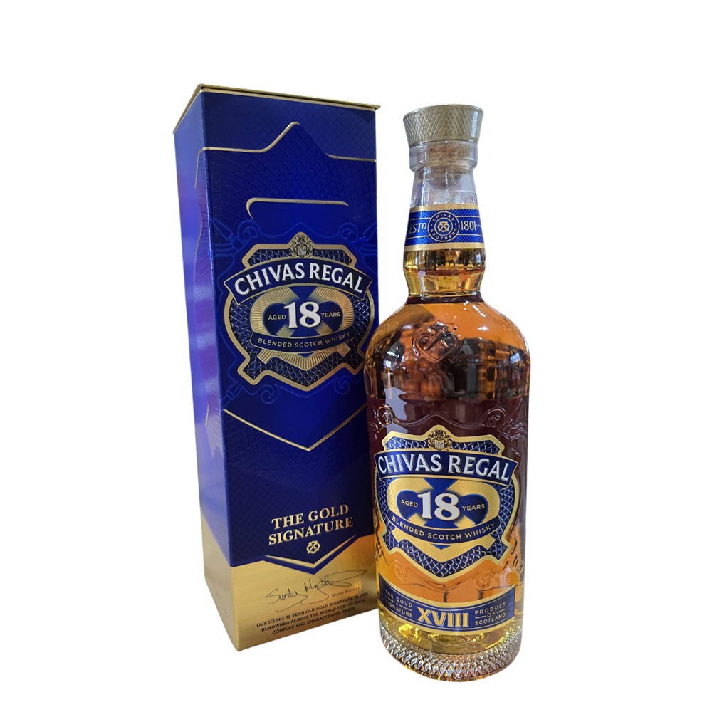 CHIVAS REGAL 18 YRS BLENDED SCOTCH WHISKY 