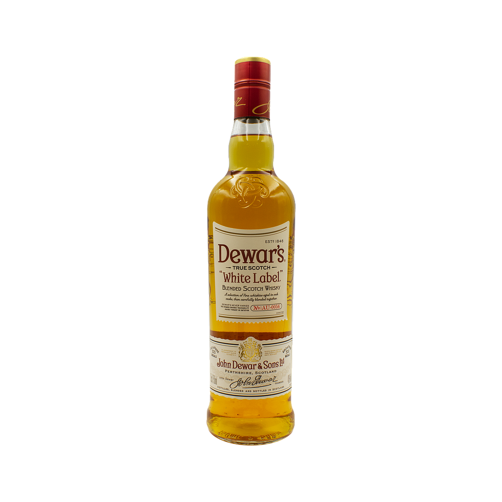 DEWARS WHITE LABEL BLENDED SCOTCH WHISKY