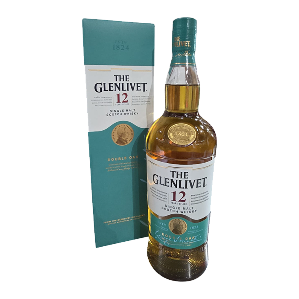 GLENLIVET SINGLE MALT WHISKY 12 YRS (LTR) 
