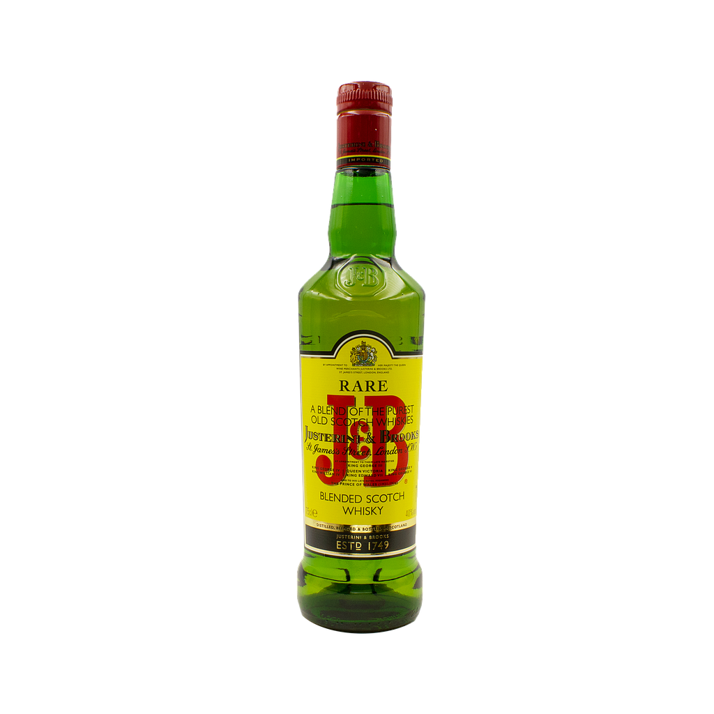 J&B RARE BLENDED SCOTCH WHISKY