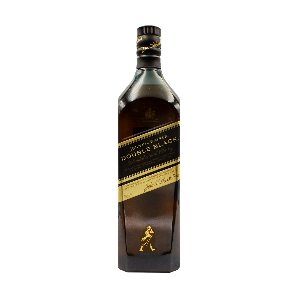 JOHNNIE WALKER DOUBLE BLACK LABEL BLENDED SCOTCH WHISKY (LTR)