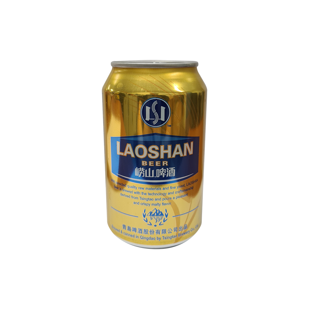 LAOSHAN BEER (CAN) 4.7%