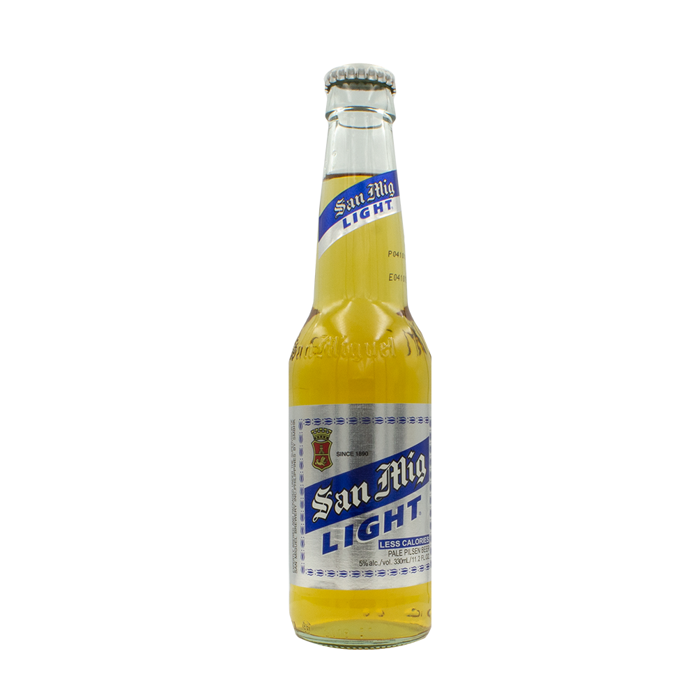SAN MIGUEL LIGHT BEER (BOTTLE)