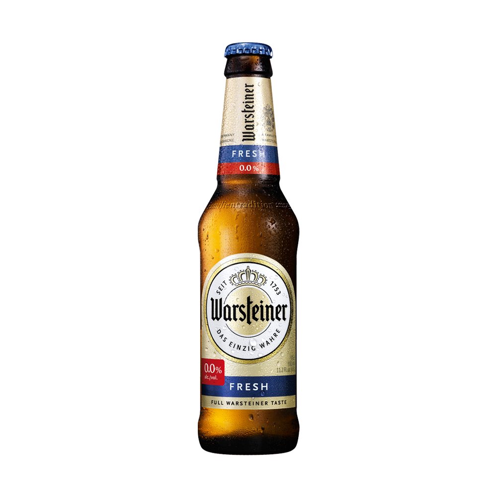 WARSTEINER FRESH 0.0% BEER (BOTTLE) 