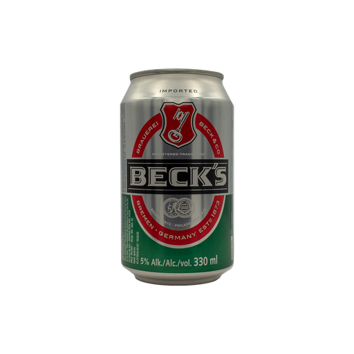 [BECC-33] BECK'S LAGER BEER (CAN) - 330ML