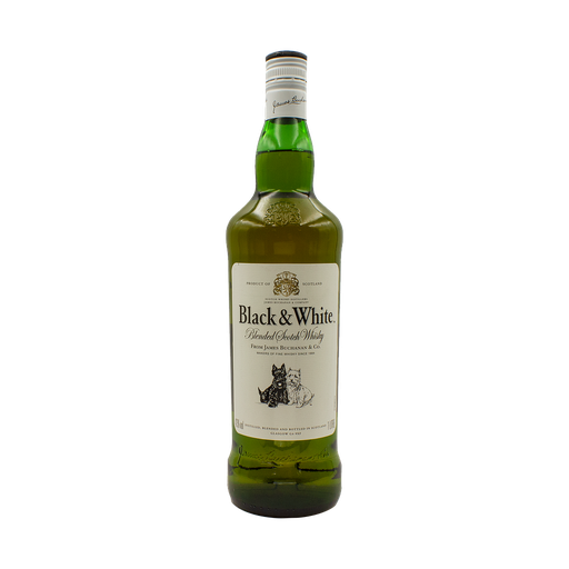 [BW-100] BLACK & WHITE BLENDED SCOTCH WHISKY (LTR)