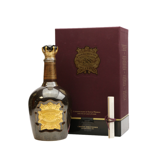 [CVSR38-50] CHIVAS ROYAL SALUTE 38 YRS BLENDED SCOTCH WHISKY 50CL