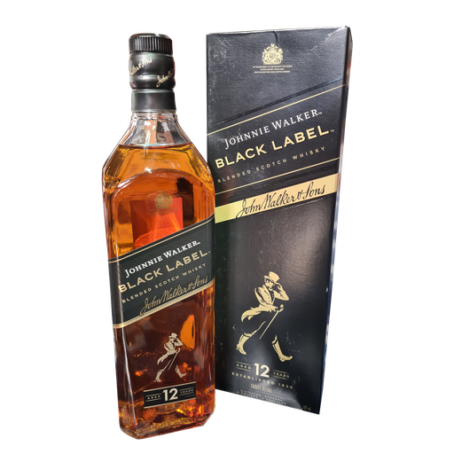 [JWB-100] JOHNNIE WALKER BLACK LABEL BLENDED SCOTCH WHISKY (LTR)