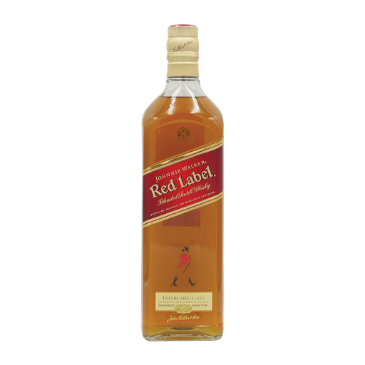 [JWR-100-GB] JOHNNIE WALKER RED LABEL BLENDED SCOTCH WHISKY (LTR) W/GB