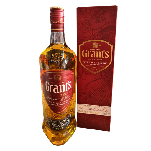 [WLGRTW-100] GRANT'S TRIPLE WOOD SCOTCH WHISKY (LTR)