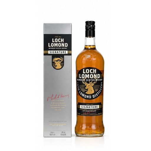 [LLS-100-GB] LOCH LOMOND SIGNATURE SOLERA CASK SCOTCH WHISKY (LTR) W/GB 