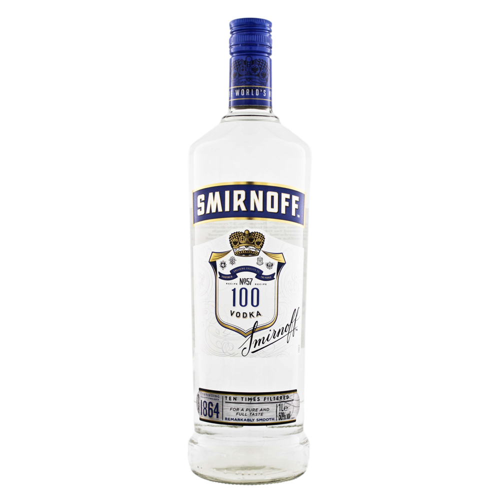 SMIRNOFF BLUE (斯米诺皇冠蓝) VODKA (LTR)