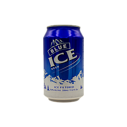 BLUE ICE BEER (CAN)