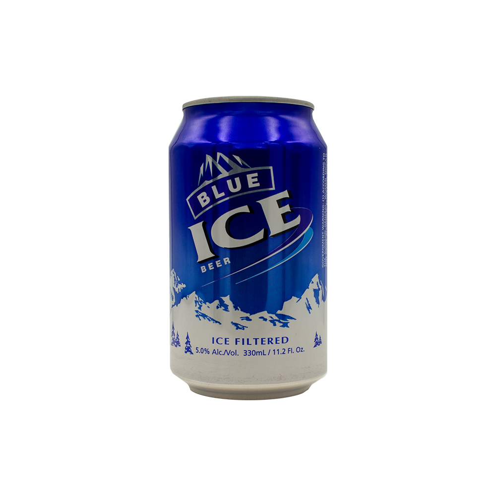 BLUE ICE BEER (CAN)