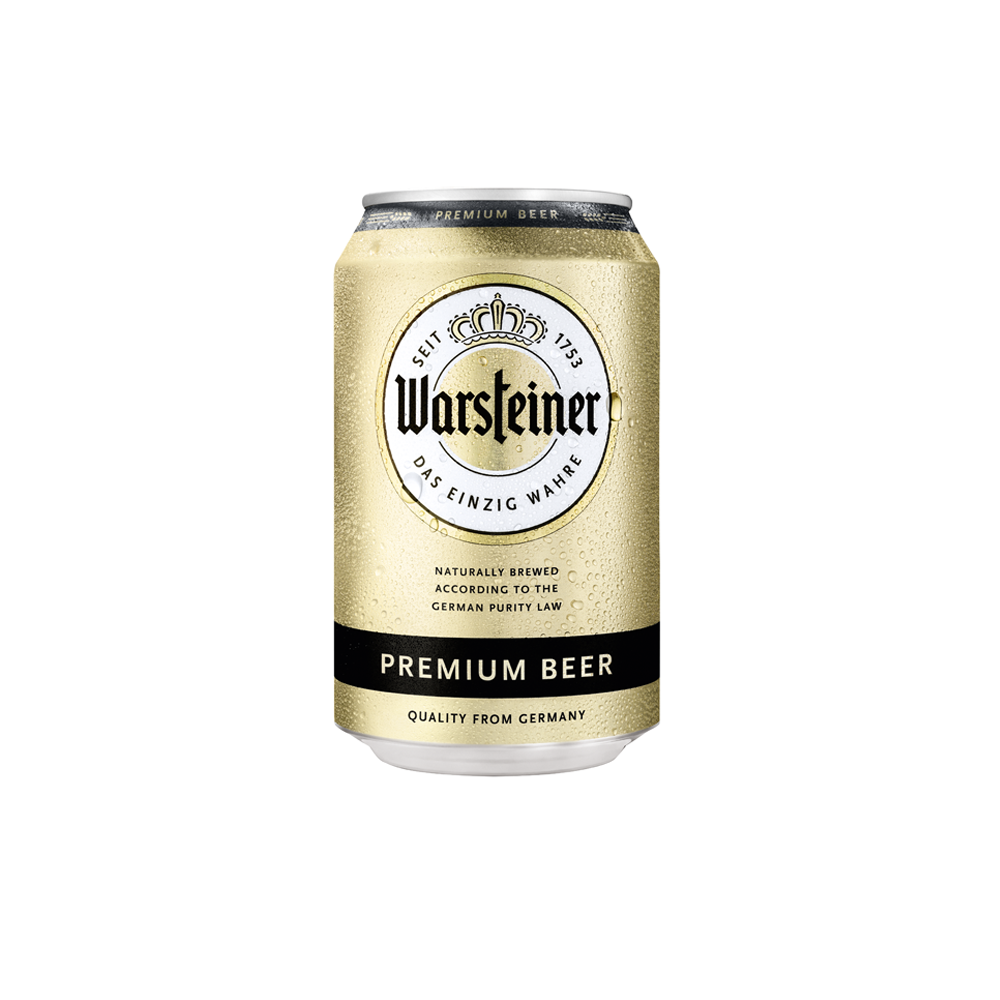 WARSTEINER BEER (CAN)