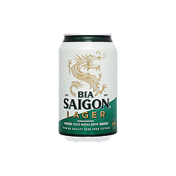 BIA SAIGON (西贡) LAGER BEER (CAN)