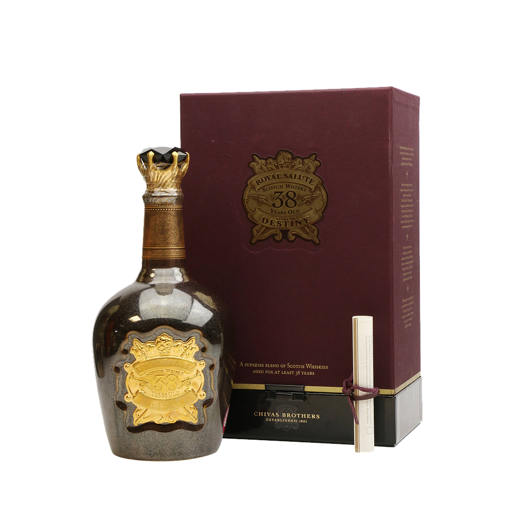 CHIVAS ROYAL SALUTE (皇家礼炮) 38 YRS BLENDED SCOTCH WHISKY 50CL
