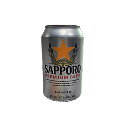 SAPPORO PREMIUM BEER CAN 